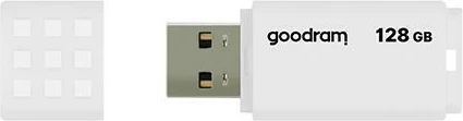 USB ključek 128 GB, USB 2.0, bel — GOODRAM UME2