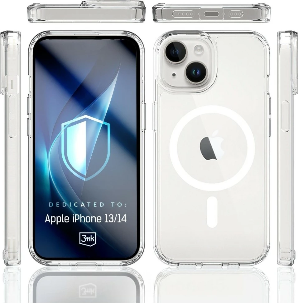 Prozoren ovitek za telefon 3MK Armor MagCase za iPhone 14 Pro Max