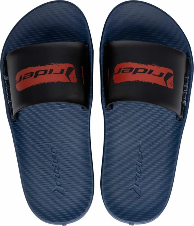 Otroške natikače Rider, črno-rdeče