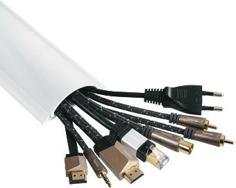 Samolepilni ovitek za kable, Hama 220984, bel