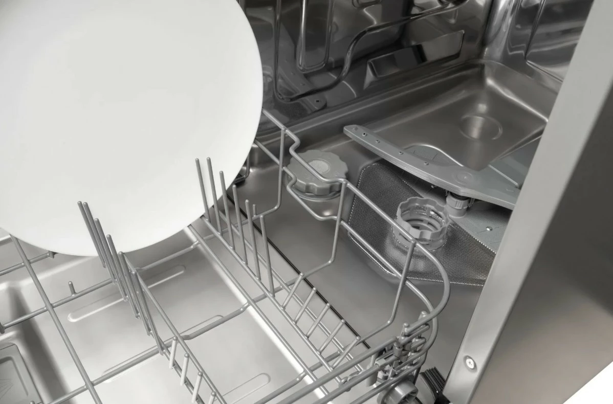 Vgradni pomivalni stroj, Amica DIM42E6qD, 10 pogrinjkov, bel