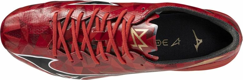 Atletske nogometne čevlje, Mizuno Alfa II Elite FG M, rdeče