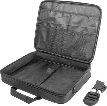 Torba za prenosnik, Natec Doberman NTO-0769, 17,3", najlon, črna