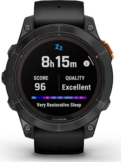 Napredna pametna ura z sončnim polnjenjem Garmin Fenix 7 Pro Solar 47 mm črno/siva