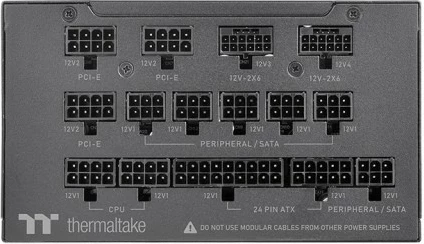 Modularen napajalnik 1300 W 80 PLUS Titanium Thermaltake Toughpower TF3, črn