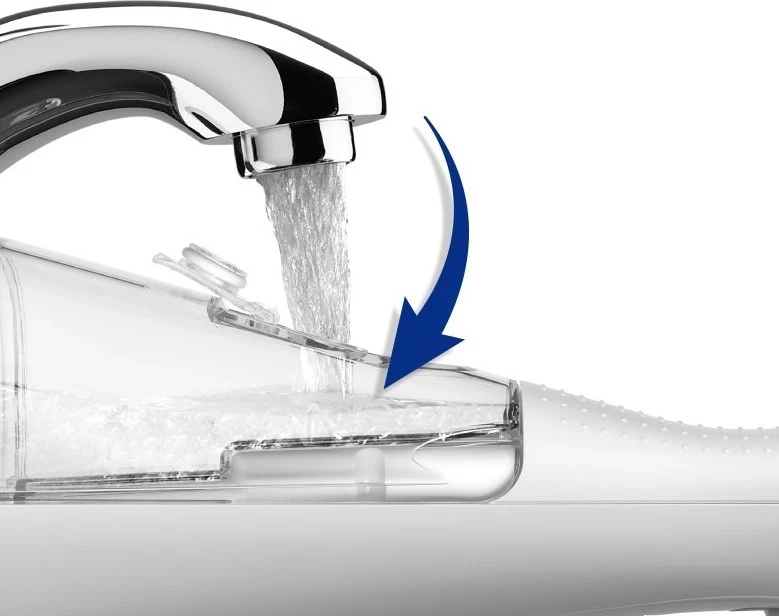 Pokrivalo za zobe z vodo Waterpik WP-490, belo