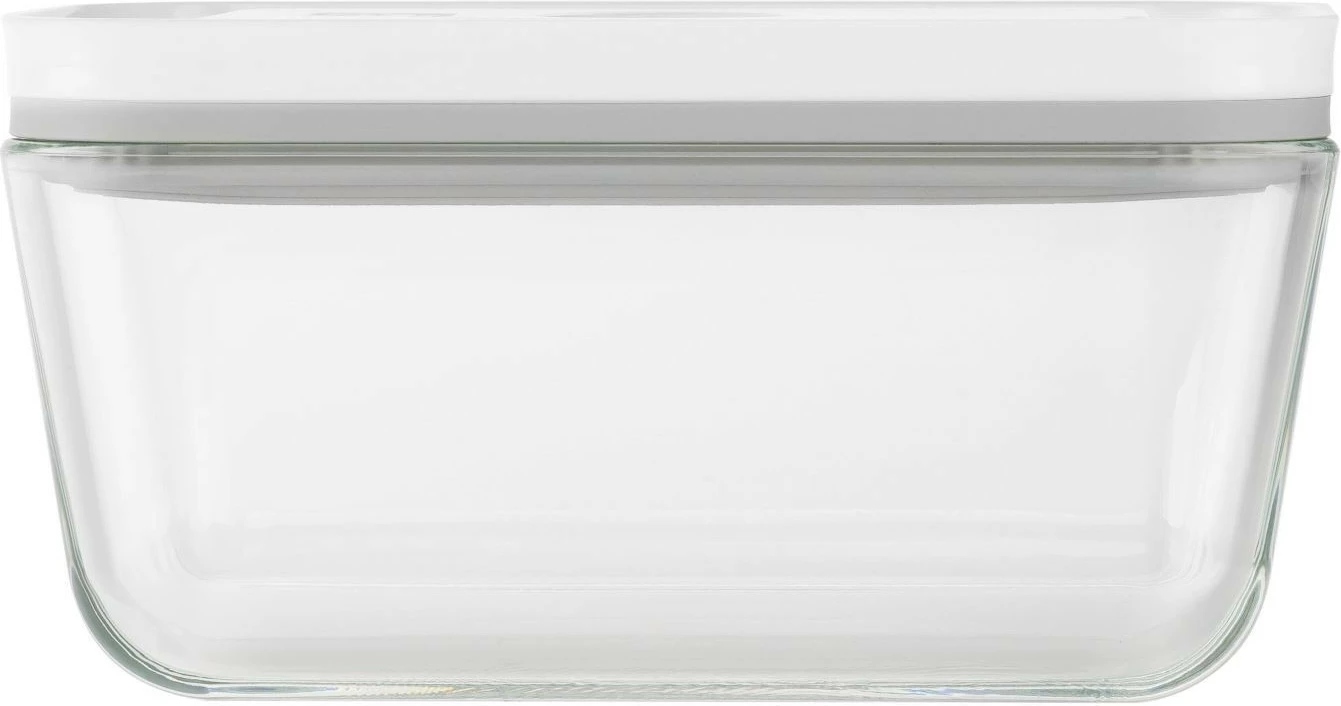 Steklena vakuumska posoda za shranjevanje Zwilling Fresh & Save 36803-200-0, 0,95 L, prozorno-bela, primerna za pečico/mikrovalovno/zamrzovalnik