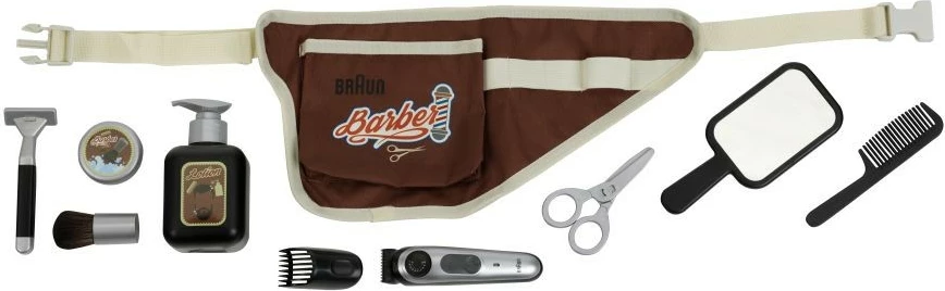 Igralni set brivca Klein Braun 5838, za otroke, rjava/bež