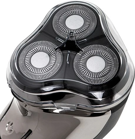 Brivnik za moške z rotacijskim sistemom in trimerjem Adler CR 2925, siv