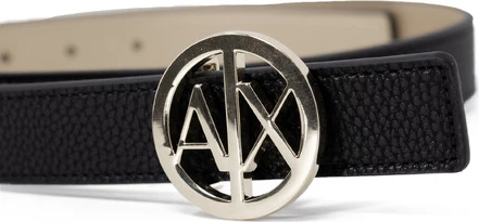 Elegantni pas z zlatim odtenkom Armani Exchange, ženski