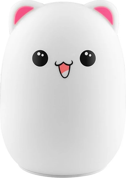 Nočna lučka v obliki medvedka Tracer Teddy Bear, LED, z daljincem, bela