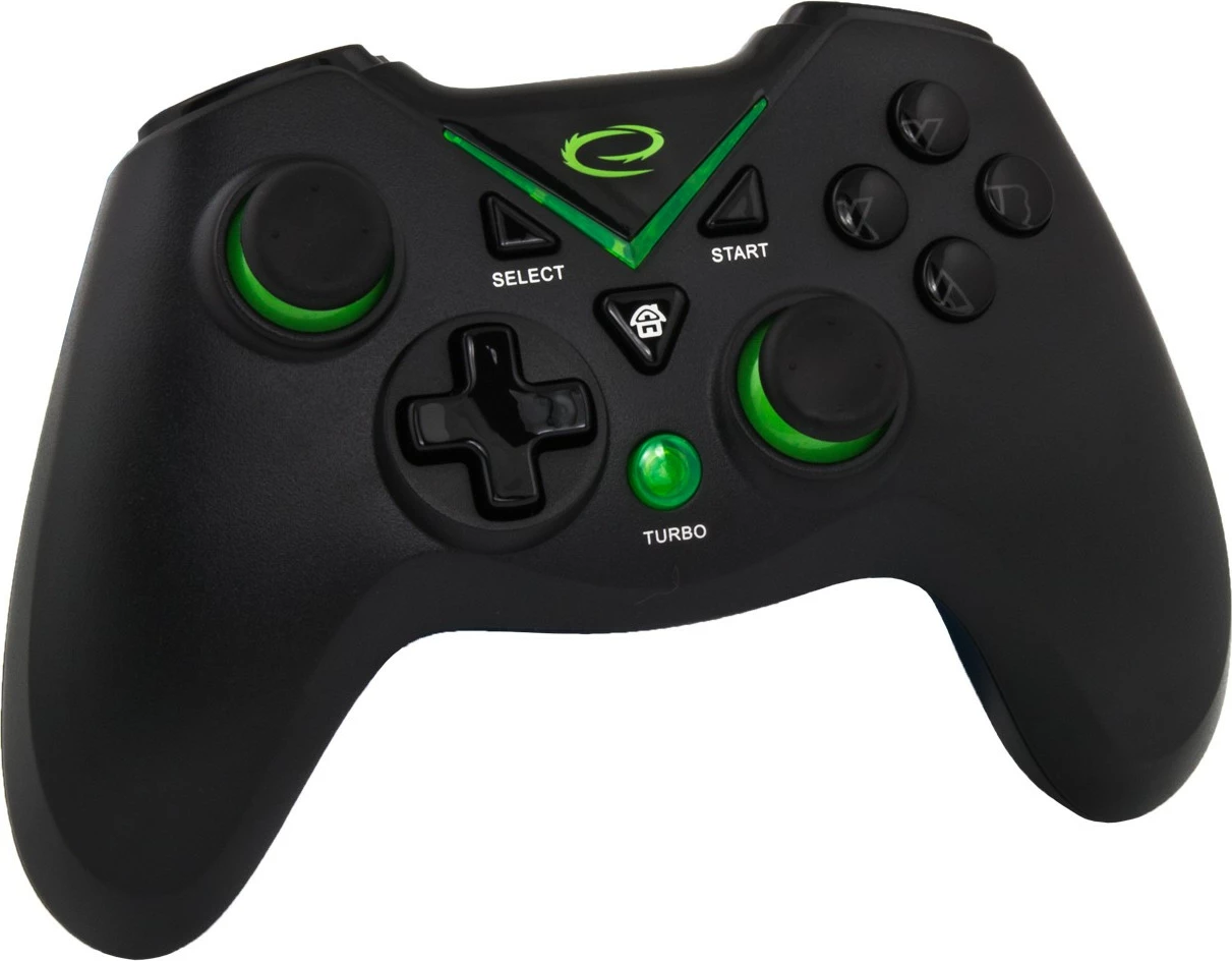 Brezžični gamepad Esperanza EGG112K za PC/PS3/Xbox One, črn