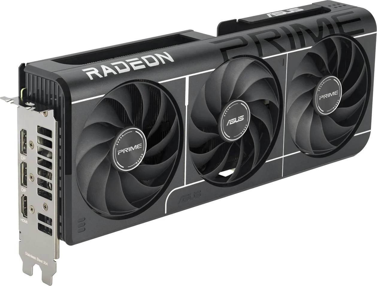 Grafična kartica Prime RX9060XT-O8G, ASUS, 8 GB GDDR6, črna