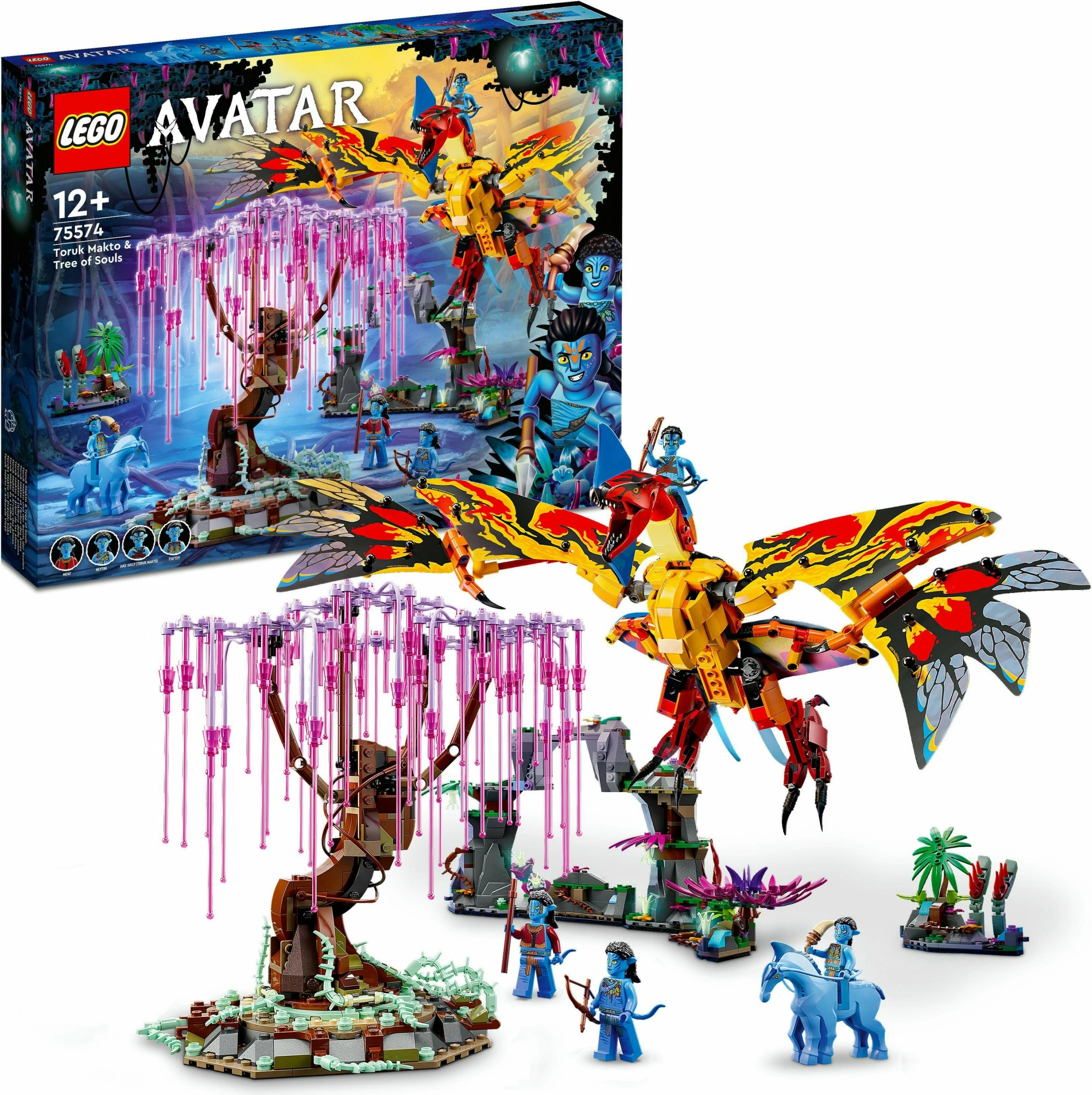 Set za gradnjo Avatar Toruk Makto in Drevo duš, LEGO, 1212 kosov, plastika, večbarven