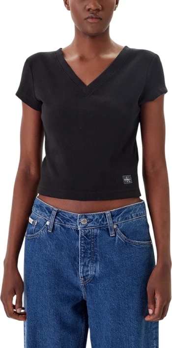 Majica za ženske Calvin Klein Jeans, črna