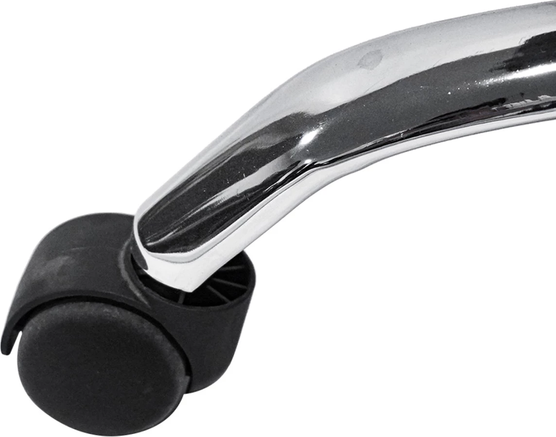 Pisarniški stol CRONER FH1196.01 črna mreža-črna kovinska osnova-najlonski okvir 58x50x120H cm