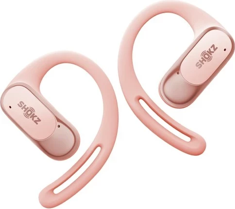 Brezžične slušalke SHOKZ OpenFit Air, Bluetooth, rožnate