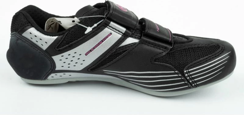 Kolesarske čevlje Northwave Moon za ženske, črno-roza