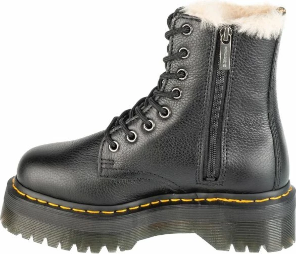 Čizme Dr. Martens Jadon W, črne za ženske