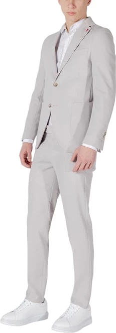 Moška obleka Mulish, siva