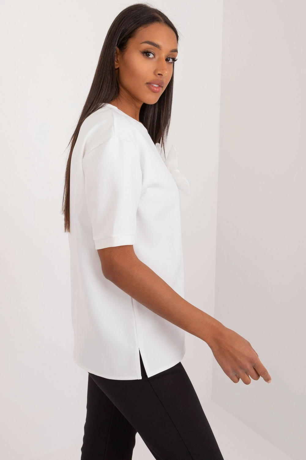 Elegantna bluza Lakerta 197051 za ženske, bež