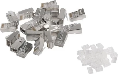 Zaščitni LAN priključki RJ45, Cat.6, 20 kosov - Lanberg