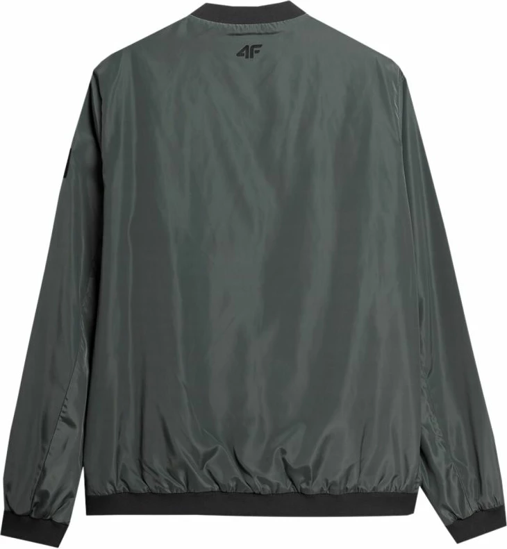 Moška zložljiva jakna 4F M013, zelena in siva