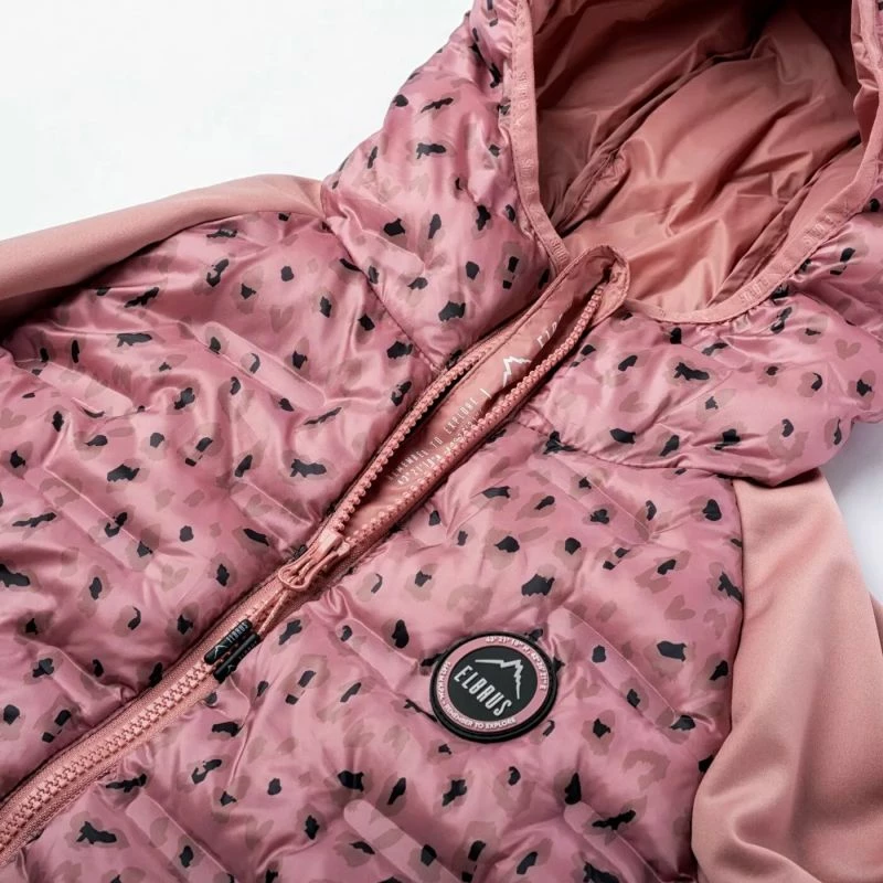 Jakna za dekleta Elbrus, rožnata