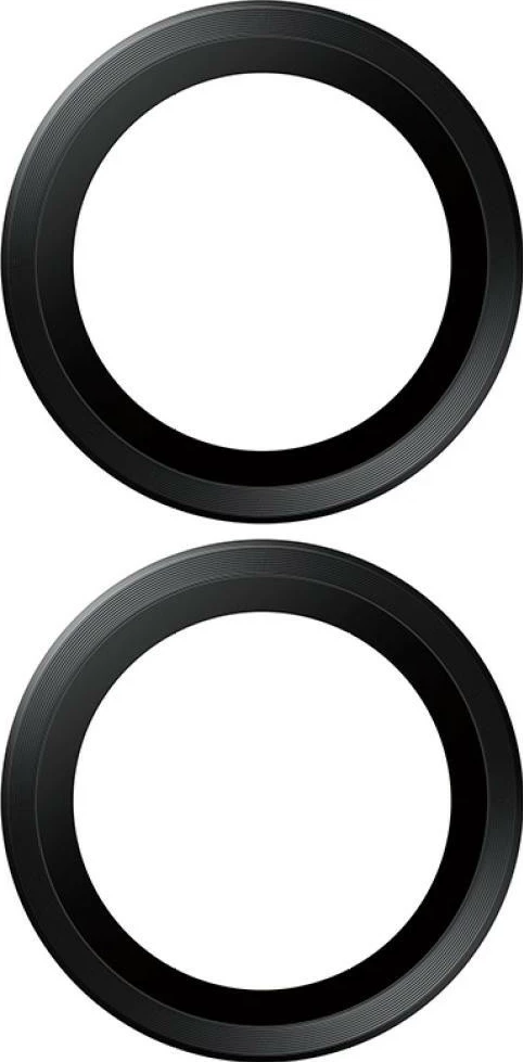 Zaščita kamere PanzerGlass Hoops Ceramic II, iPhone 17/16/16 Plus, črna