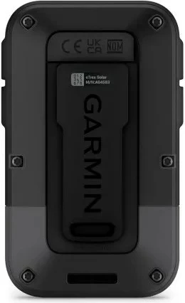 GPS prenosni z možnostjo sončnega polnjenja eTrex Solar, Garmin, črn