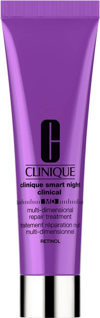 Nočni serum proti gubam, Clinique Smart Night Clinical MD, za ženske, 30 ml