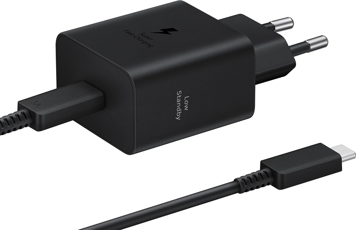 Stenski polnilec 45W, 1x USB-C, črn Samsung EP-T4511NBEGEU Stenski polnilec 45W, 1x USB-C, črn Samsung EP-T4511NBEGEU