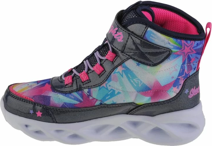 Škornji za otroke, Skechers Twisty Brights - Sweet Starz Jr, večbarvni