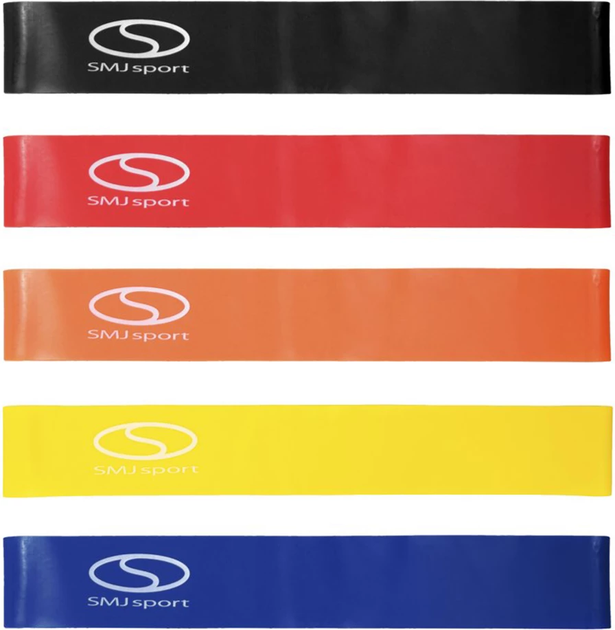 Set odpornih trakov za telovadbo, SMJ EX003, 5 kos, unisex