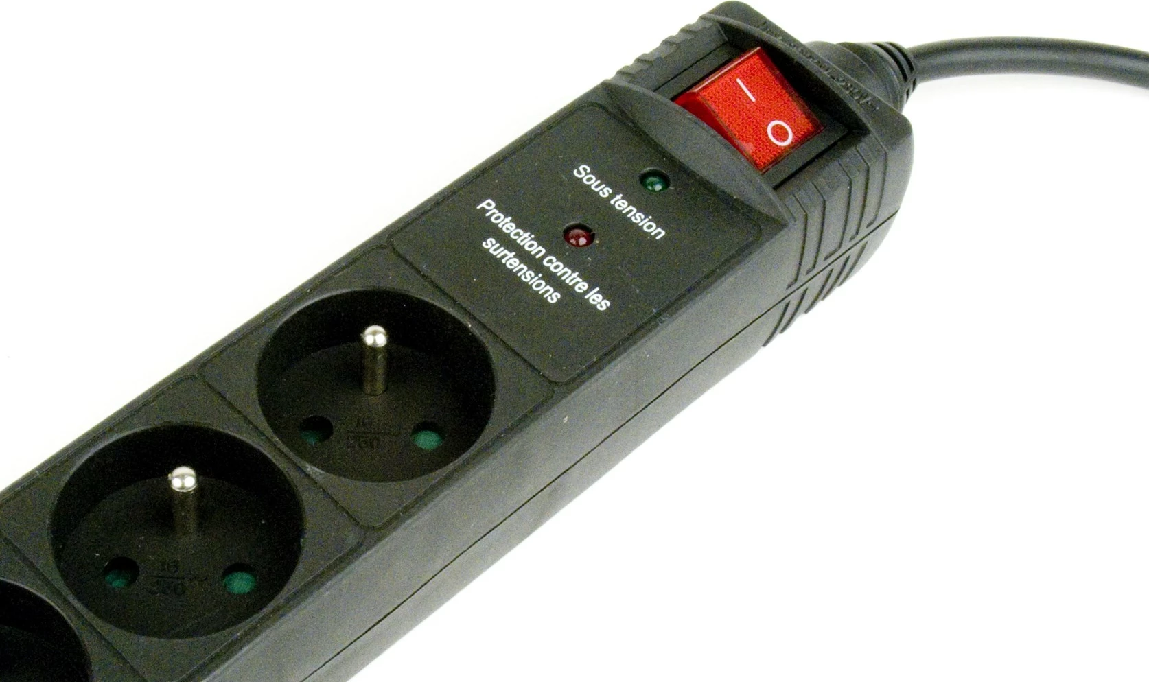 Podaljšni kabel z 5 vtičnicami Gembird SPF5-C-10, 3 m, črn