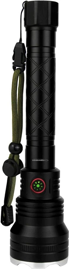 Ročna svetilka Esperanza EOT068, LED, polnilna, črna