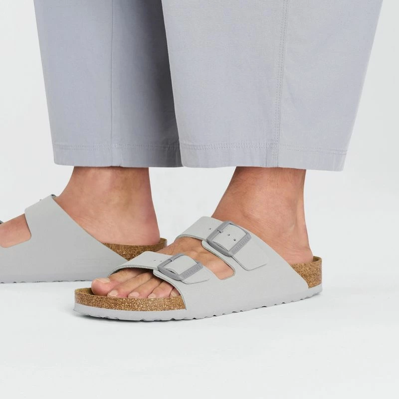 Ženske natikače, Birkenstock Arizona BS W 1027696, sive