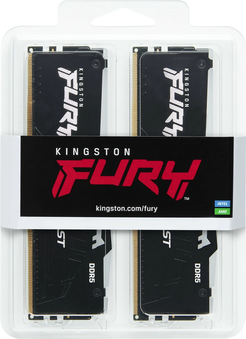 RAM pomnilnik 64GB 6000MT/s DDR5 RGB Kingston FURY Beast