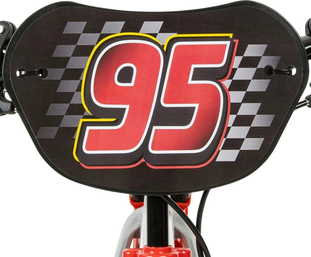 Otroško kolo Disney Cars, HUFFY 24484W, 14", aluminij, srebrno, s 4 kolesi