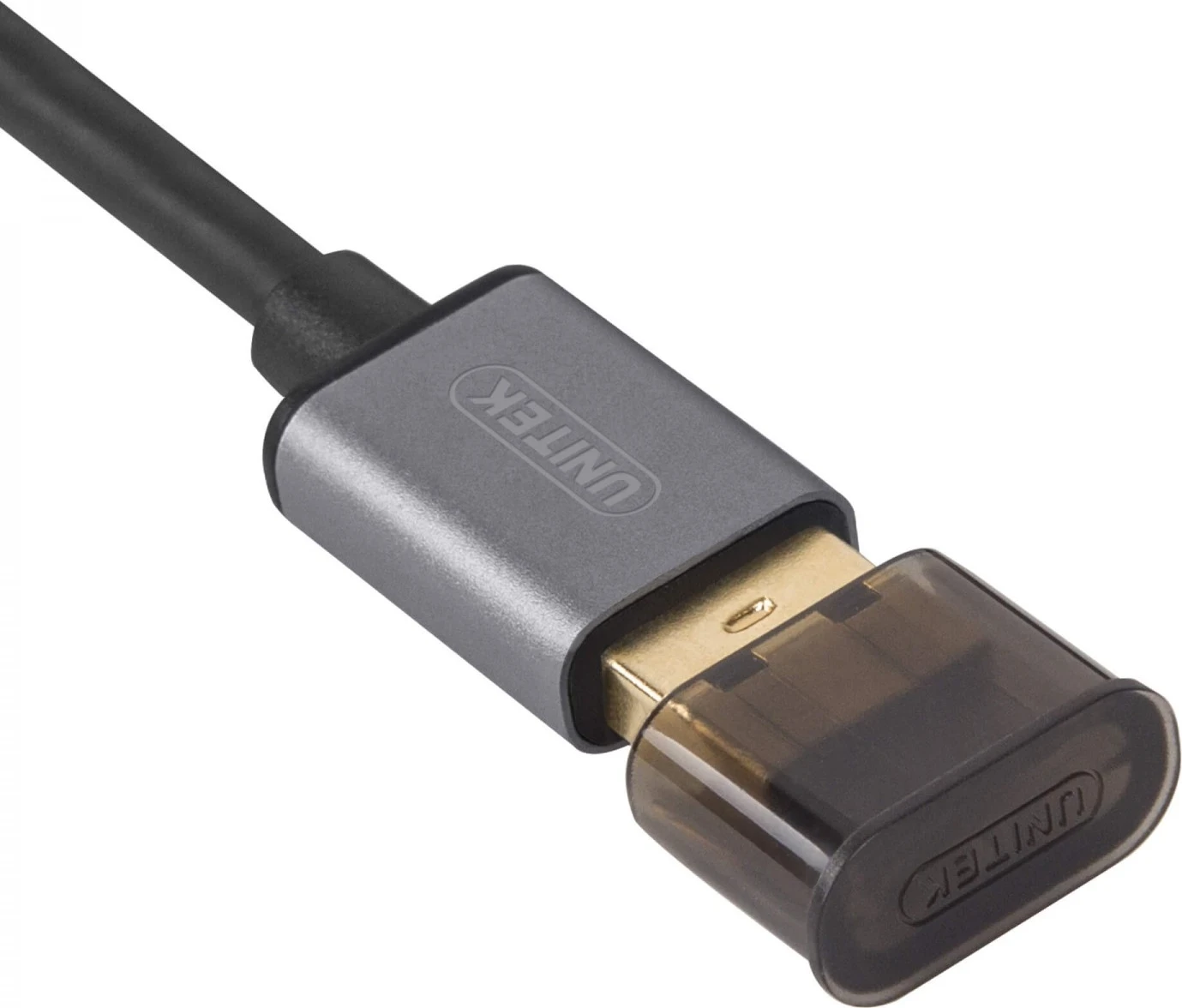 Zgkušen razširjevalnik USB, Unitek, 5,0 m, črn