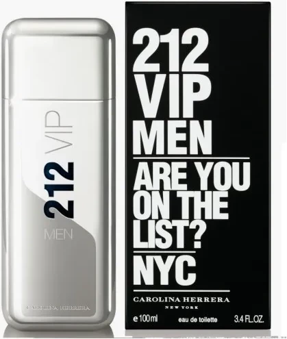 Eau de Toilette za moške Carolina Herrera 212 Vip Men, 100 ml