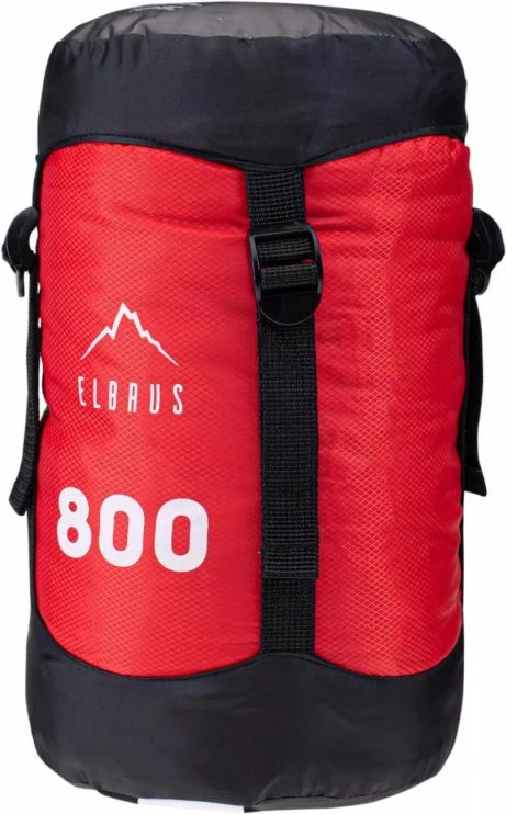 Spalna vreča za turizem Elbrus, rdeča