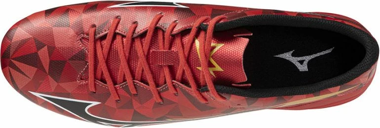 Nogometni čevlji Mizuno Alfa II Select FG, rdeči, unisex