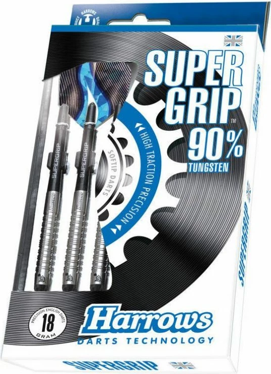 Športne softip puščice Harrows, unisex, črno/sive