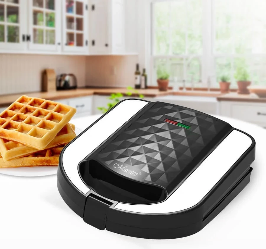 Toster/sandwich maker 3 v 1, 750 W, črn Maestro MR-709