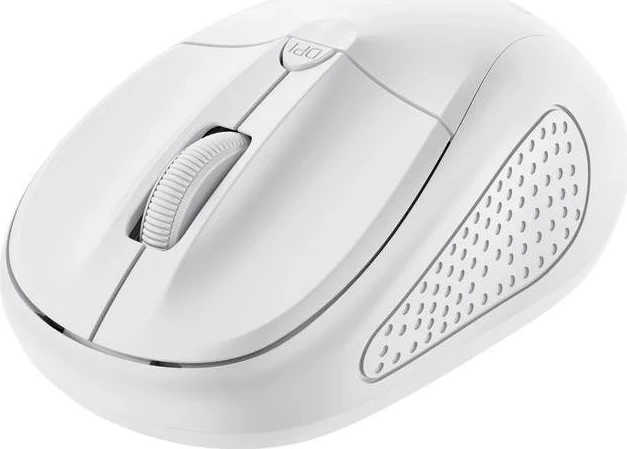 Brezžična miška Trust Primo, bela