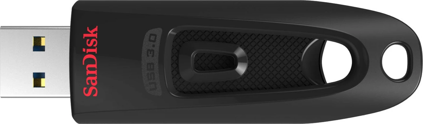 USB SanDisk Ultra, 128 GB, USB Type-A, 3.2 Gen 1, 100 MB/s, Slide, črn USB SanDisk Ultra, 128 GB, USB Type-A, 3.2 Gen 1, 100 MB/s, Slide, črn