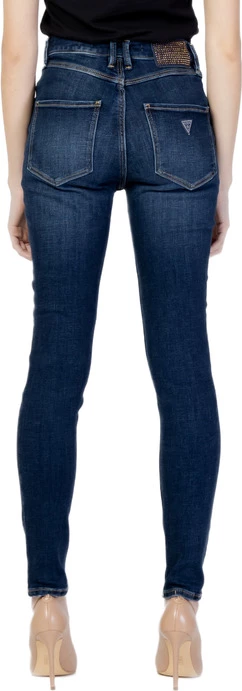 Hlače za ženske Guess, modre