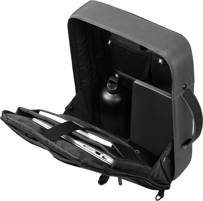 Prostoren nahrbtnik/denarnica XD Design Bobby Bizz 2.0, 14 L, siv