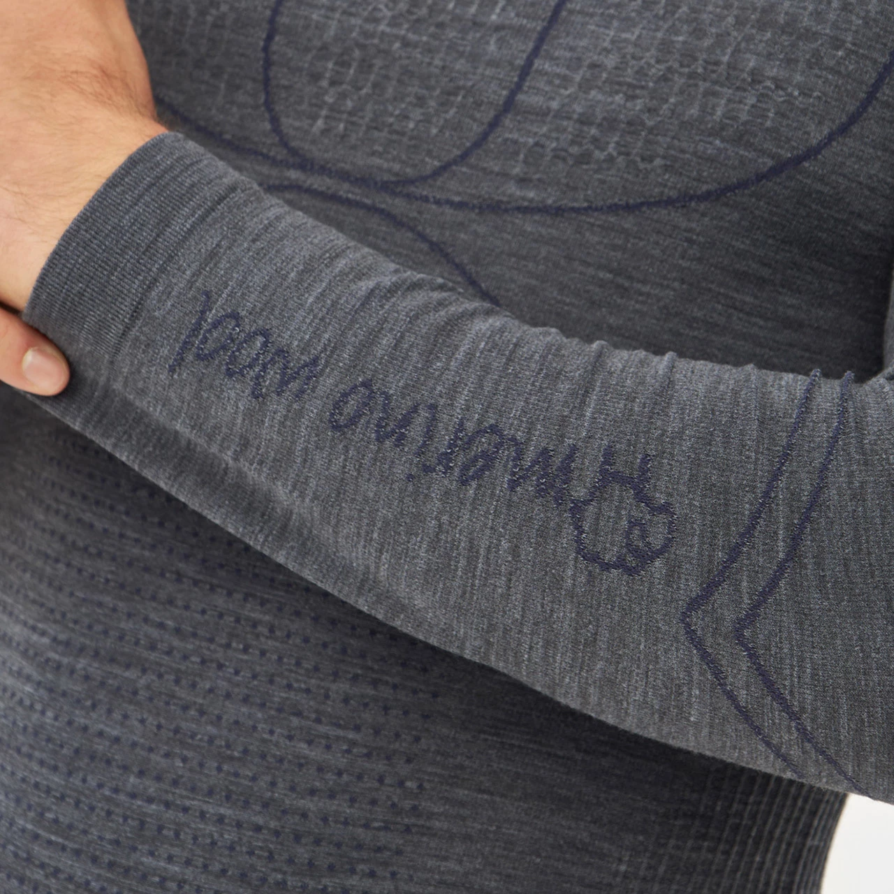 Termično spodnje perilo za moške Viking, sivo